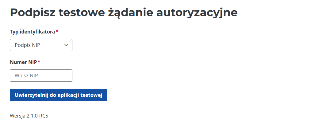 test_podpisz testowe żądanie autoryzacyjne