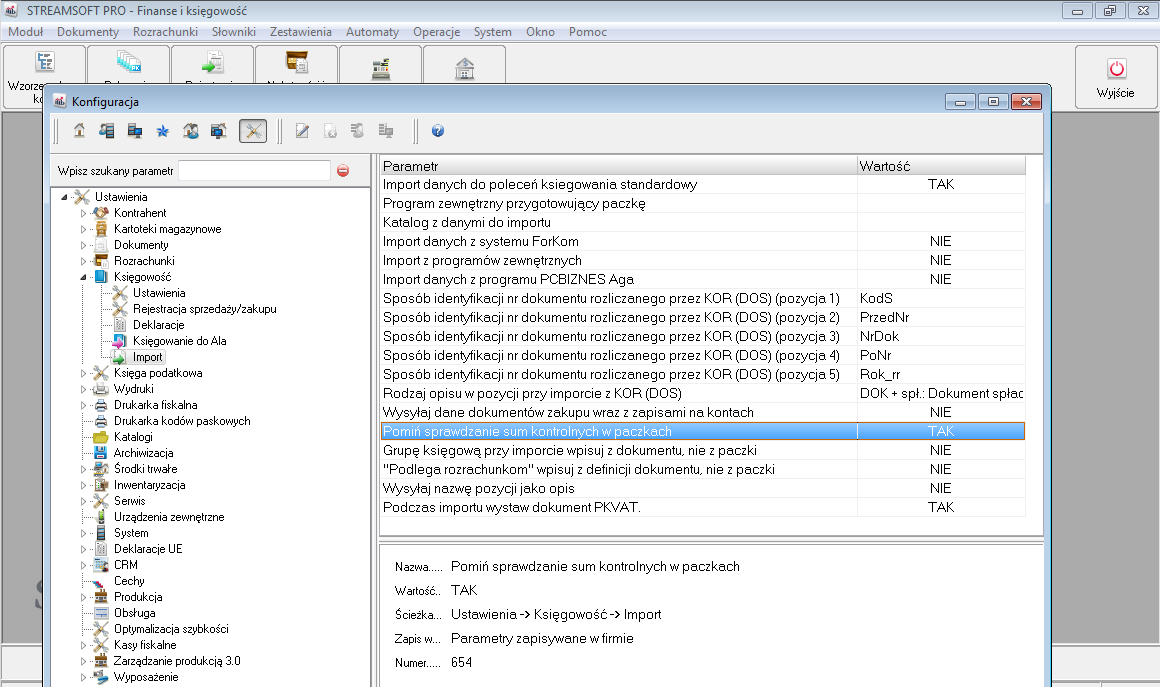 streamsoft_ustawienia_sumykontrolne