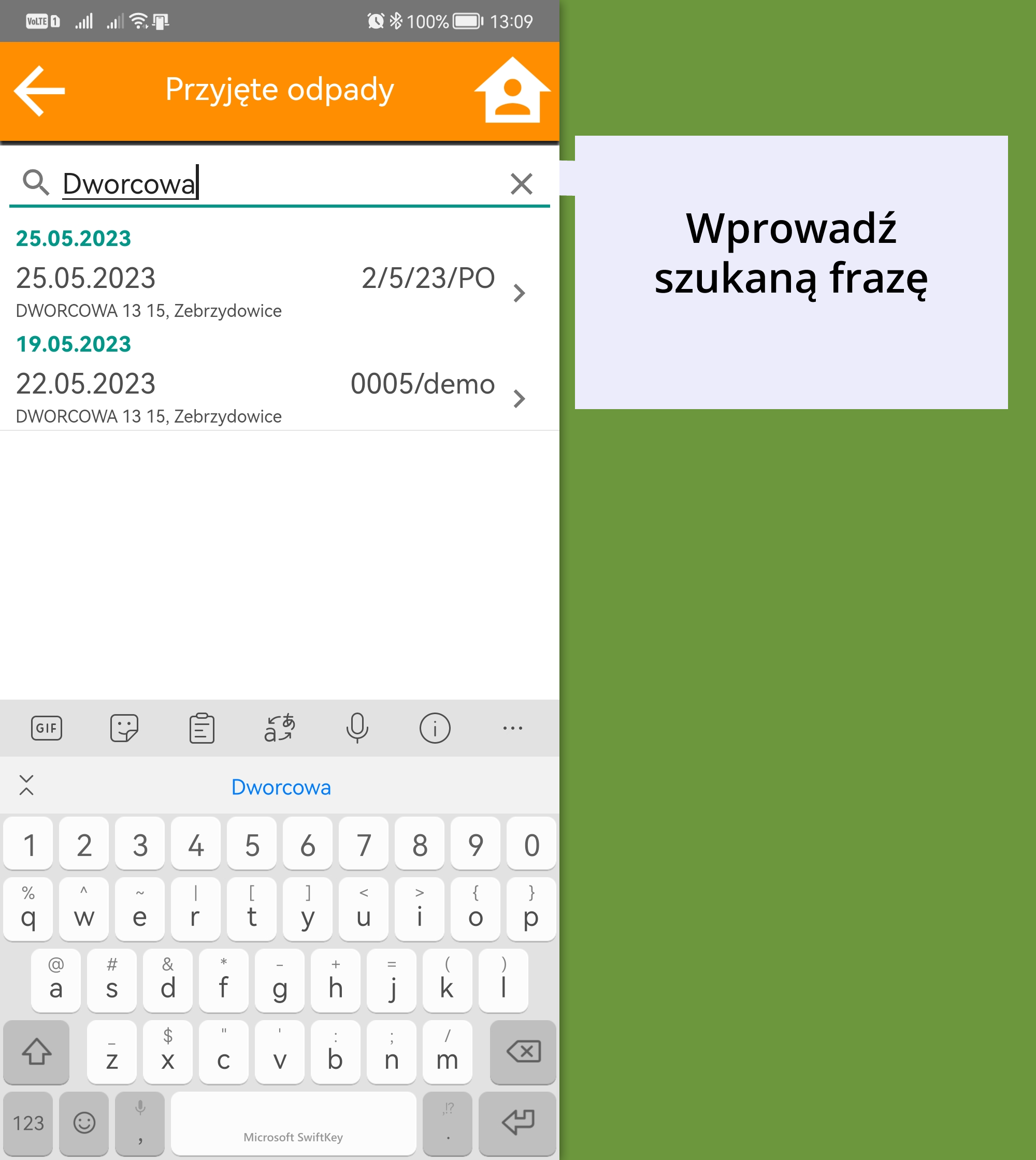przyjęcie odpadów lista- wyszukiwaniei.fw
